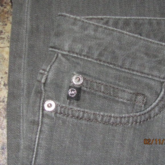 Women's Michael Kors Gray Skinny Jeans Size 6 EUC - Picture 5 of 9